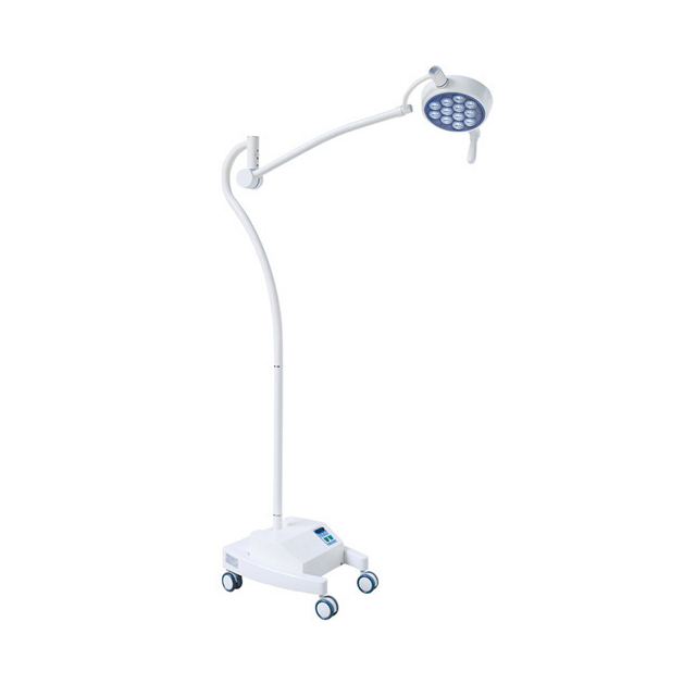 Cabeza de diámetro pequeño de luz de examen LED quirúrgica modelo de piso portátil